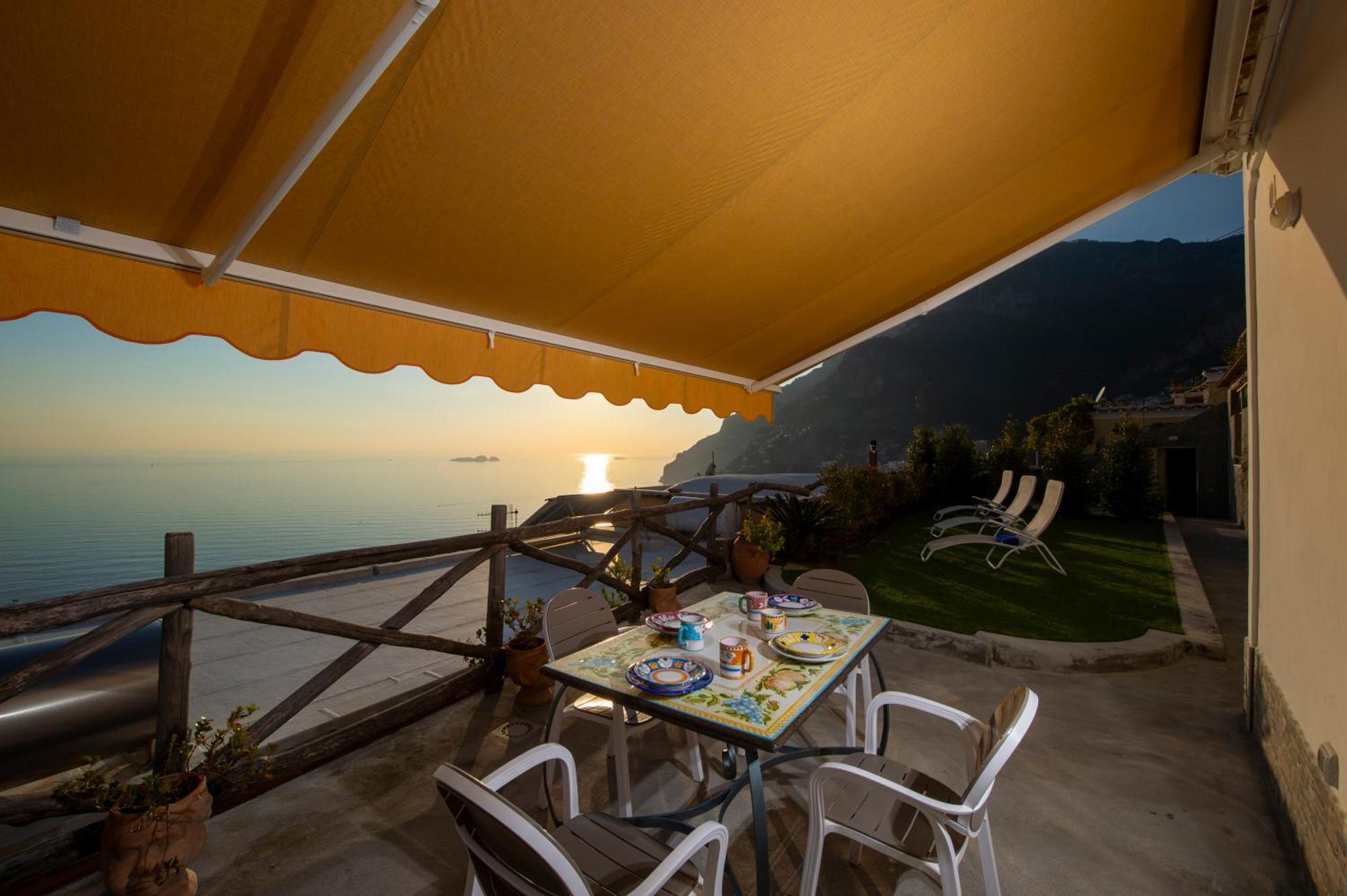 Aria Di Mare,Near Elevator, Few Steps, Parking, Garden Apartman Positano Kültér fotó