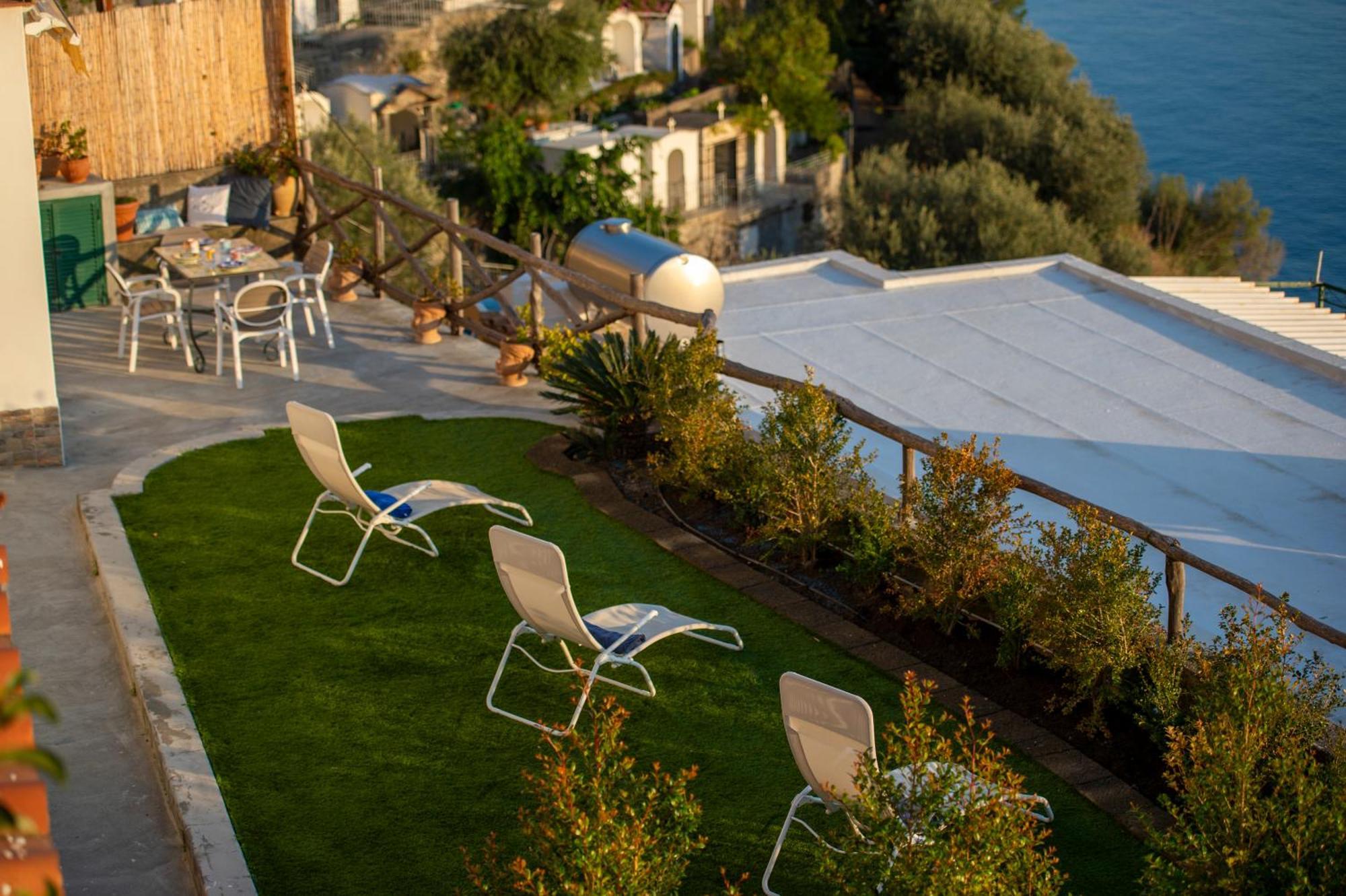 Aria Di Mare,Near Elevator, Few Steps, Parking, Garden Apartman Positano Kültér fotó